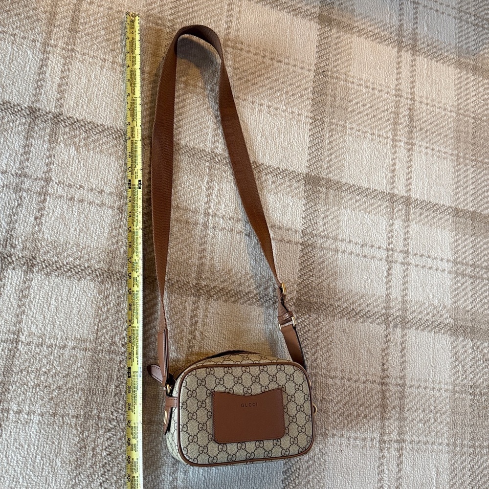 Gucci Beige and Brown Men's Messenger Bag - Picture 7 of 7